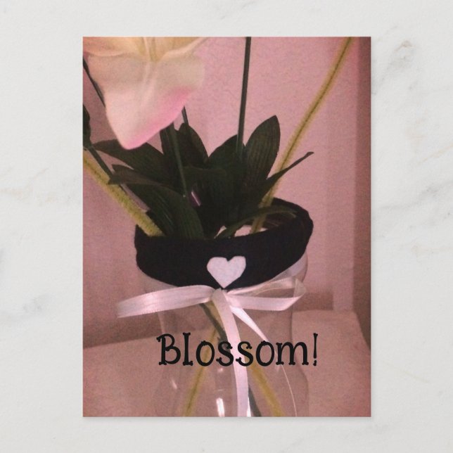 Blomster! Vykort (Framsida)