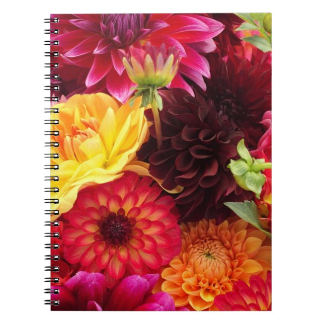 Blomsterarrangemang Foto Anteckningsbok (Framsidan)