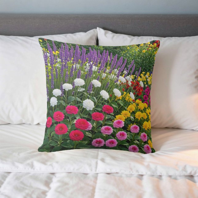 Blomsterbild nr 43, blomsterserie, kastkudde kudde (Skapare uppladdad)