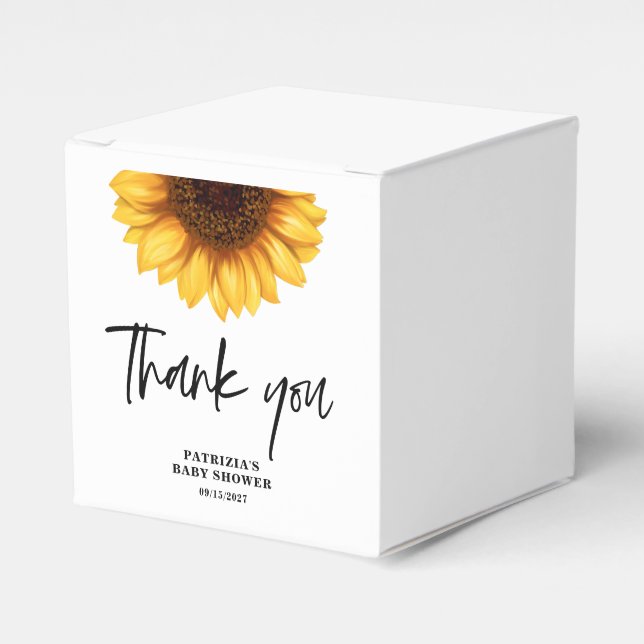 Blomsterblommor, babyskor presentaskar (Framsidan Sidan)