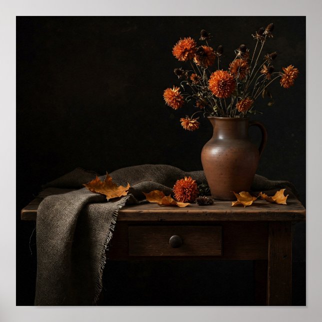 blomsterBouquet på Jug Poster (Framsidan)