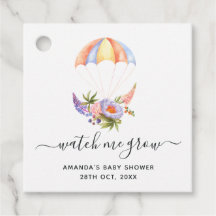 Blomsterbukett Fallskärms Baby Shower Tacksamhetsk