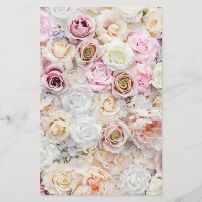 Blomsterbukett Flygblad (Framsidan)