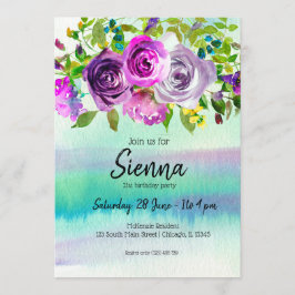 Blomsterbukett för alla tillfällen inbjudningar