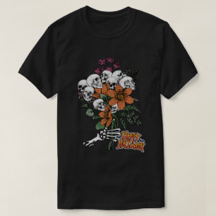 Blomsterbukett Gott Halloween T Shirt