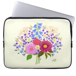 Blomsterbukett Laptop Fodral