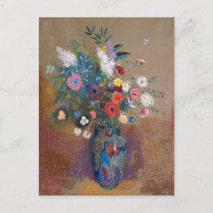 Blomsterbukett - Odilon Redon Vykort