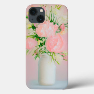 Blomsterbukett Oljemålning iPhone-fodral
