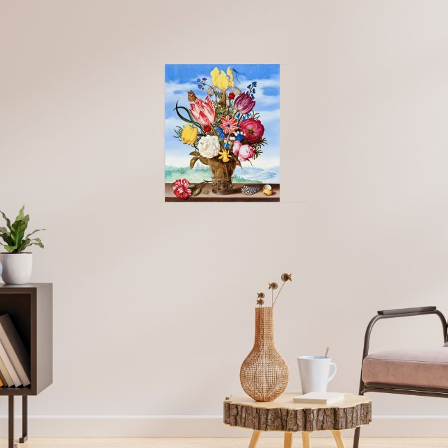 Blomsterbukett Poster (Vardagsrum 3)