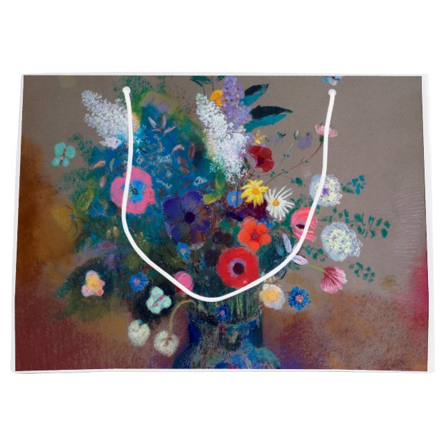 Blomsterbukett, Redon (Framsidan)
