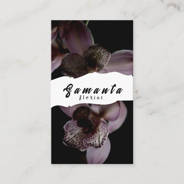 Blomsterbutik Kort (Framsida)