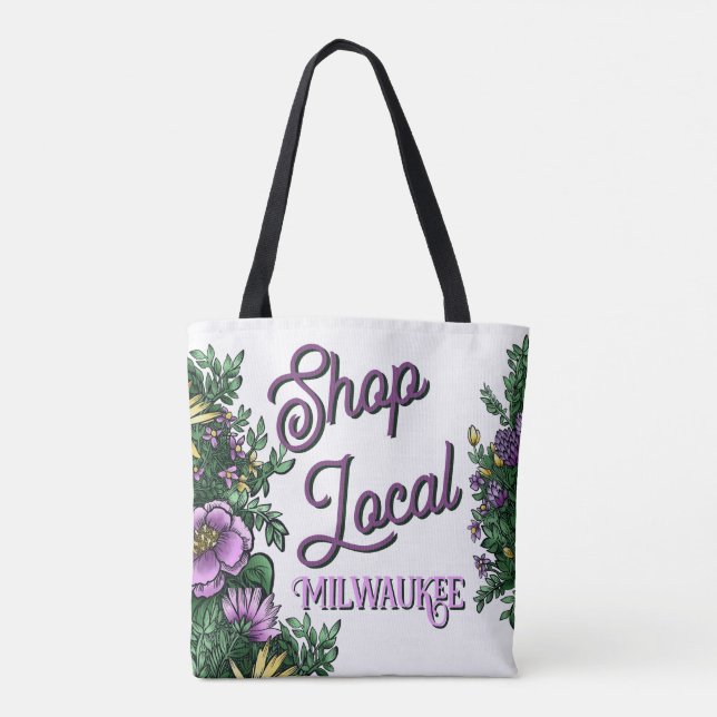 Blomsterbutik lokal, stad tygkasse (Baksida)