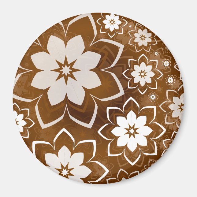 Blomsterdesign 13 magnet (Framsidan)