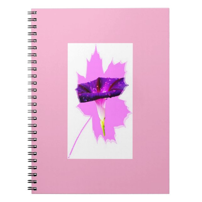 Blomsterdesign  anteckningsbok (Framsidan)