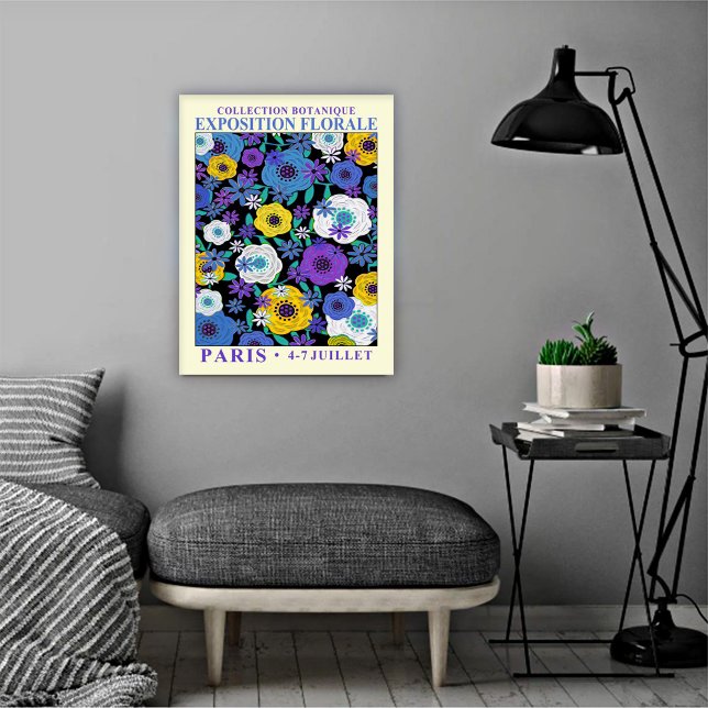 Blomsterdesign EP nr 8-affisch Poster (Skapare uppladdad)