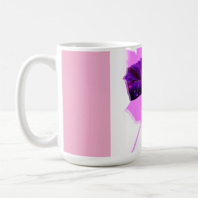 Blomsterdesign  kaffemugg (Vänster)