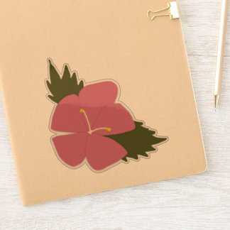 Blomsterdesign Klistermärken