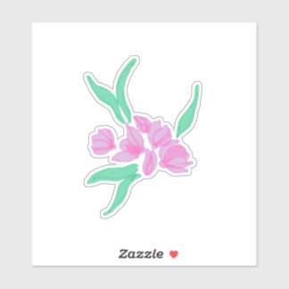 Blomsterdesign Klistermärken