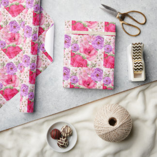 Blomsterdesign Presentpapper