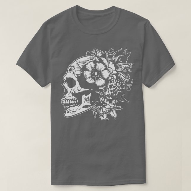 blomsterdesign t shirt (Design framsida)