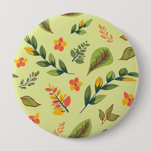 Blomsterdesignserie 3 knapp (Framsida)