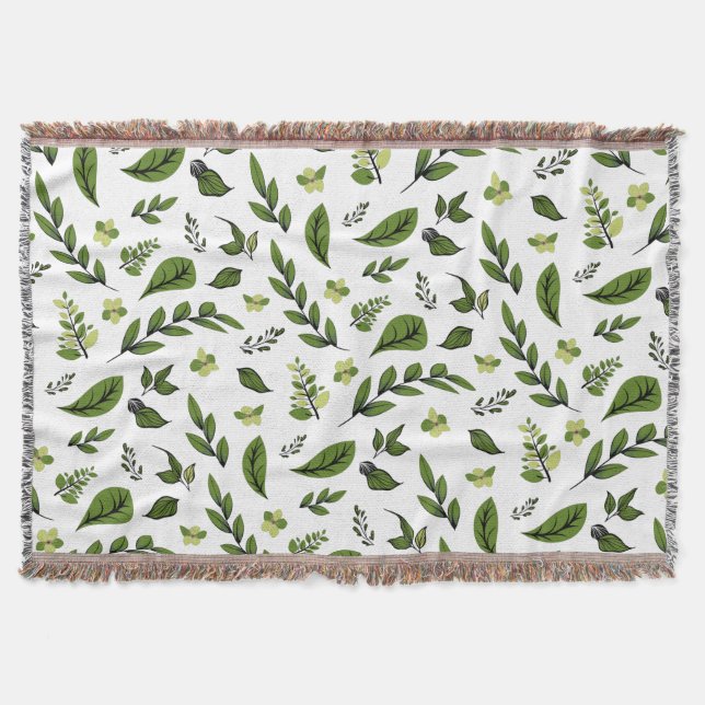 Blomsterdesignserie 4 filt (Framsidan)