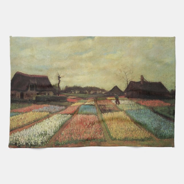 Blomsterfält av Vincent van Gogh Kökshandduk (Horisontell)