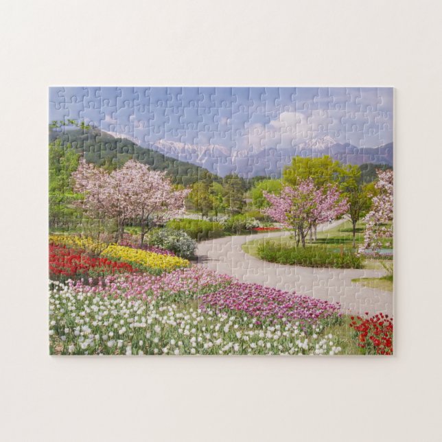 Blomsterfält Pussel (Horisontell)