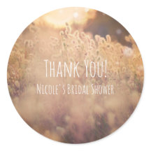 Blomsterfält Rustik Landshjärtas Bröllopspresent