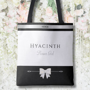 Blomsterflickegåva Minimalistisk Lyxig Handväska Tygkasse