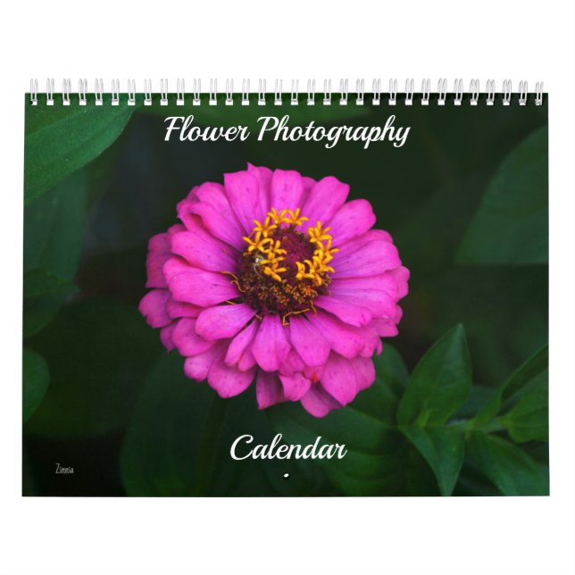 Blomsterfotografi Blommigt Calendar Kalender (Omslag)