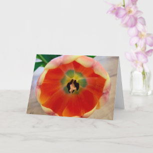 Blomsterhälsningskort Kort