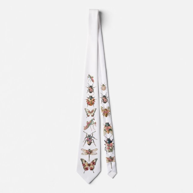 Blomsterinsekt Slips (Framsida)