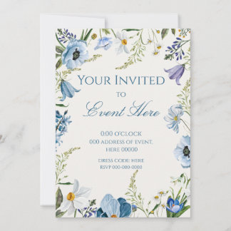 BLOMSTERINVITATION  INBJUDNINGAR