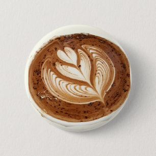 Blomsterkaffekonst Knapp