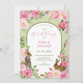 Blomsterkanin spara datumet