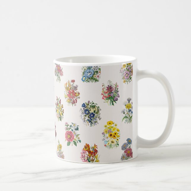 Blomsterkarneval Kaffemugg (Höger)