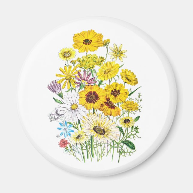 Blomsterkarneval Magnet (Framsidan)