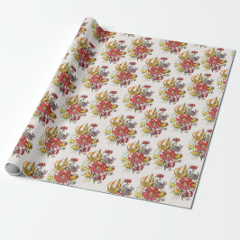 Blomsterkarneval Presentpapper