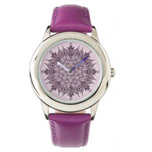 blomsterkarur armbandsur