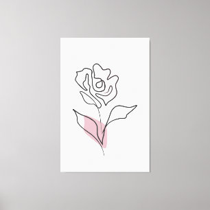 Blomsterkonst Canvastryck