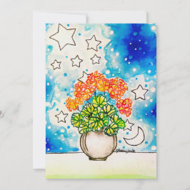 Blomsterkonst Inbjudningar