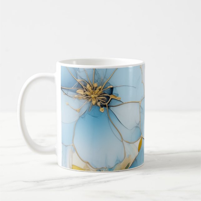 Blomsterkonst  kaffemugg (Vänster)