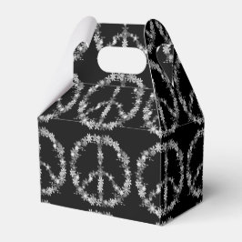 Blomsterkraft för fredssymbolen presentaskar