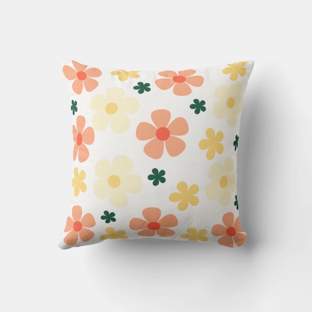 blomsterkuddfördesign kudde (Baksida)