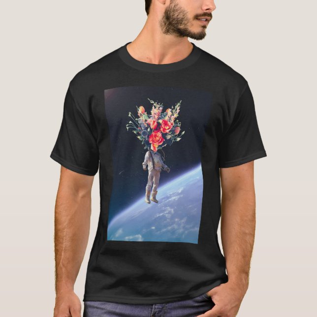 Blomsterlig explosion t shirt (Framsida)