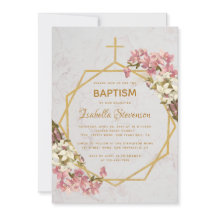 Blomsterlig Guld Marmor Rosa Orkidéer Geometriskt 