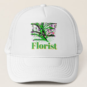 Blomsterlogotyp Keps