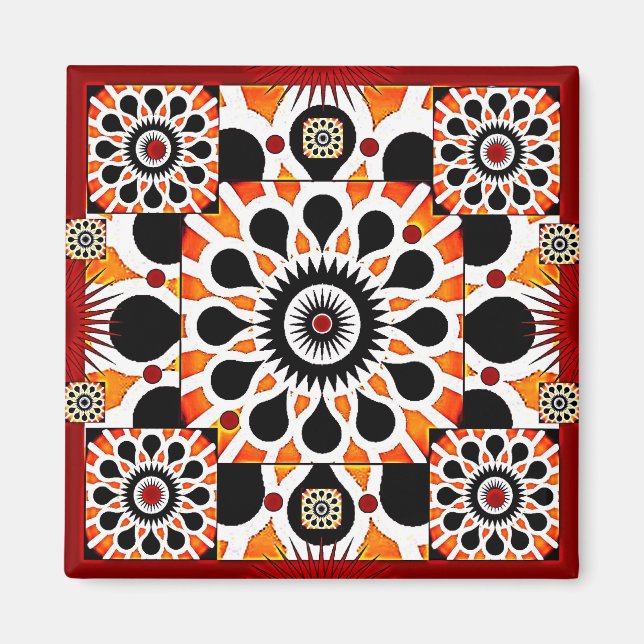 blomstermagnet1 magnet (Framsidan)