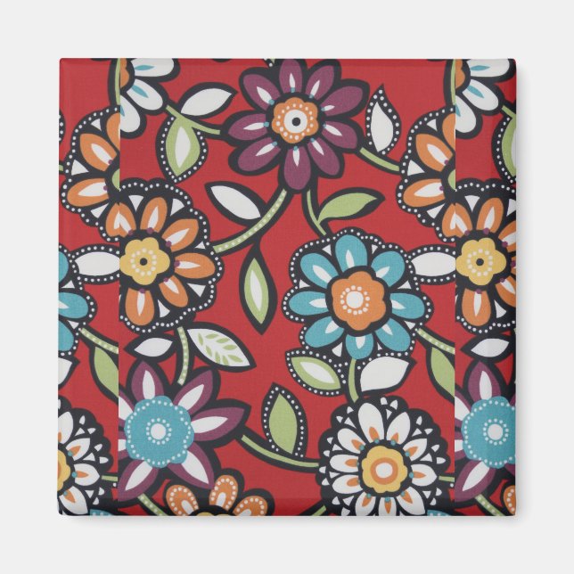 blomstermagnet magnet (Framsidan)